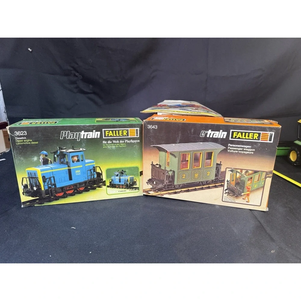 Vintage Faller Playtrain Bundle 3623 3643 Tracks 1984 Catalog NEW NOS